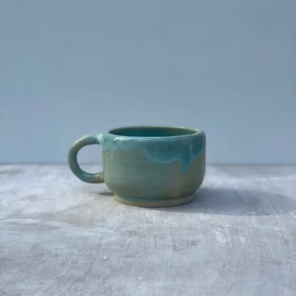 Mug bleu rivage