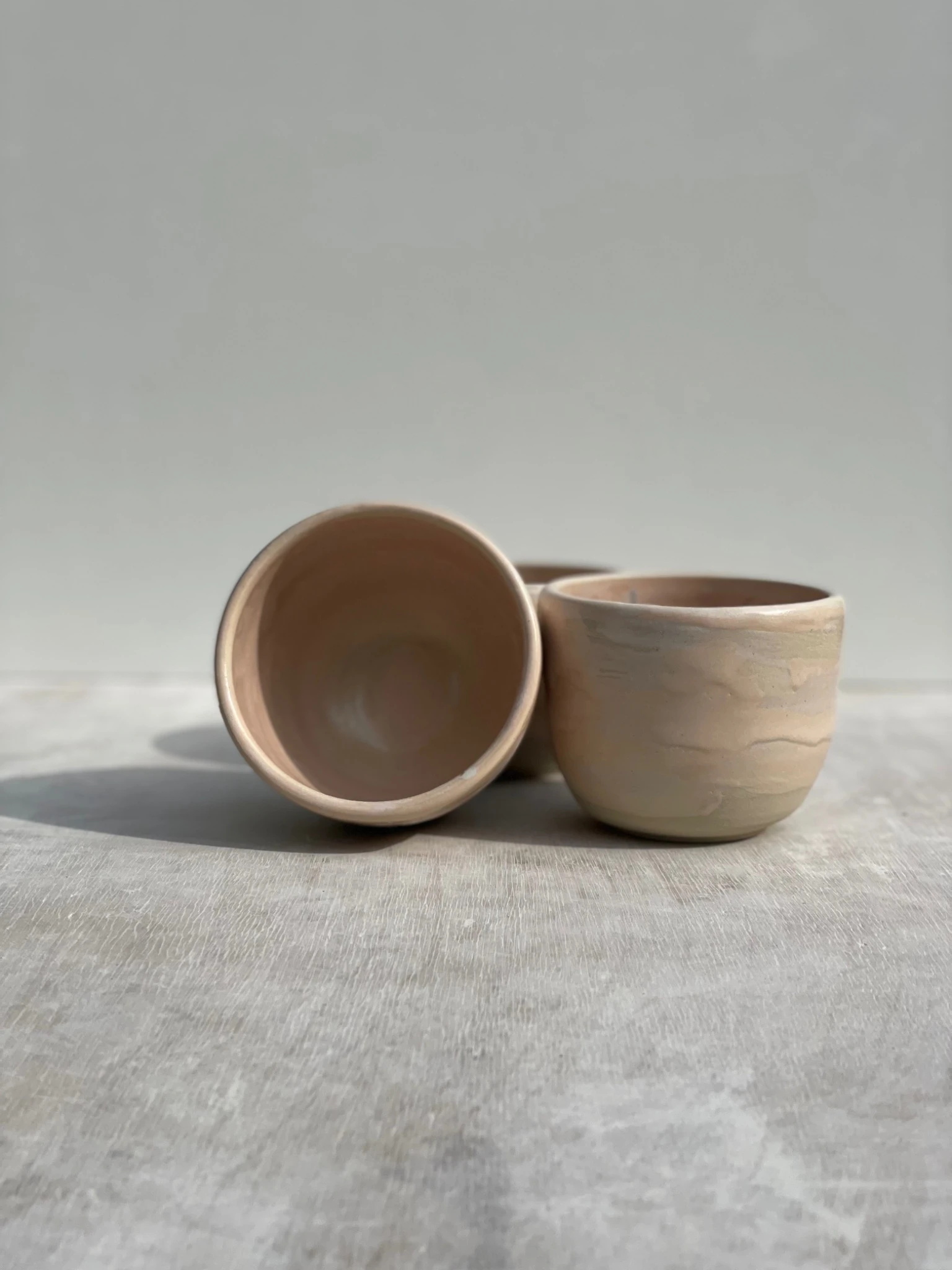 Tasse beige rosé – Image 2